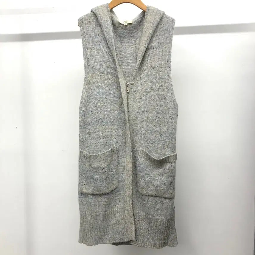 [SOLD OUT] 아떼 바네사브루노 후드 베스트 가디건 S