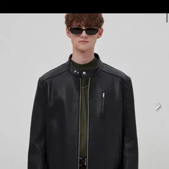 [BUNJANG] L Doff Jason Leather Jacket / [L]도프제이슨 레더자켓