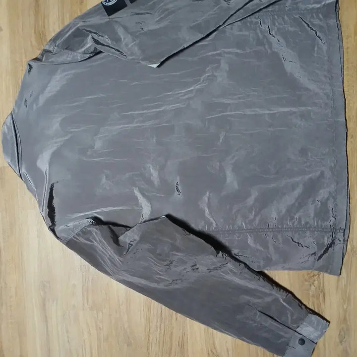 [BUNJANG] Burning Capone Nylon Metal Windbreaker Two-Way Jacket / 버닝카포네 나일론 메탈 바람막이 투웨이 자켓