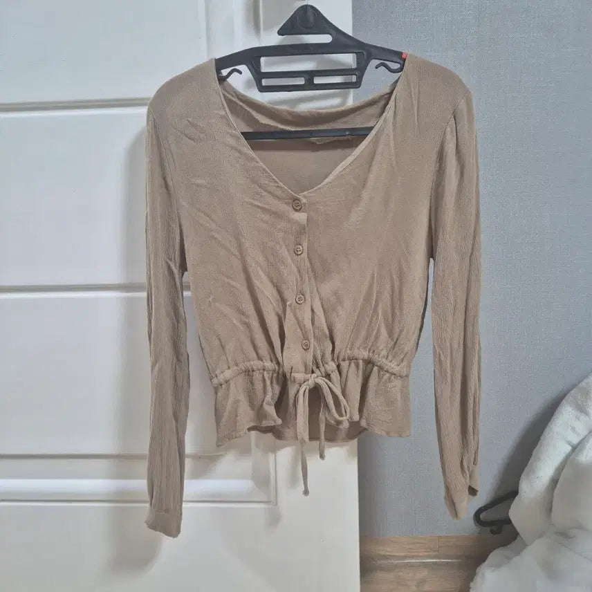 [BUNJANG] Blouse M / 브라운 블라우스 m