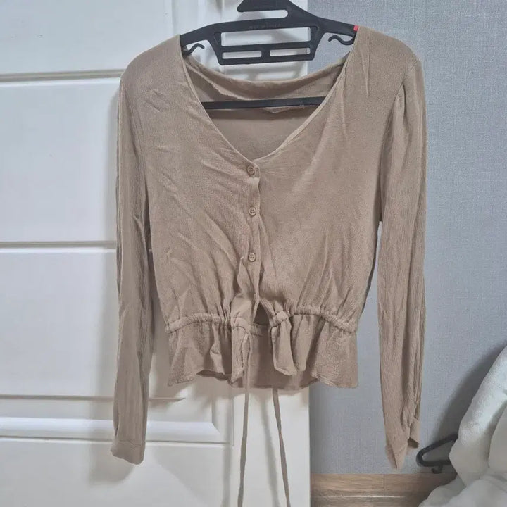 [BUNJANG] Blouse M / 브라운 블라우스 m