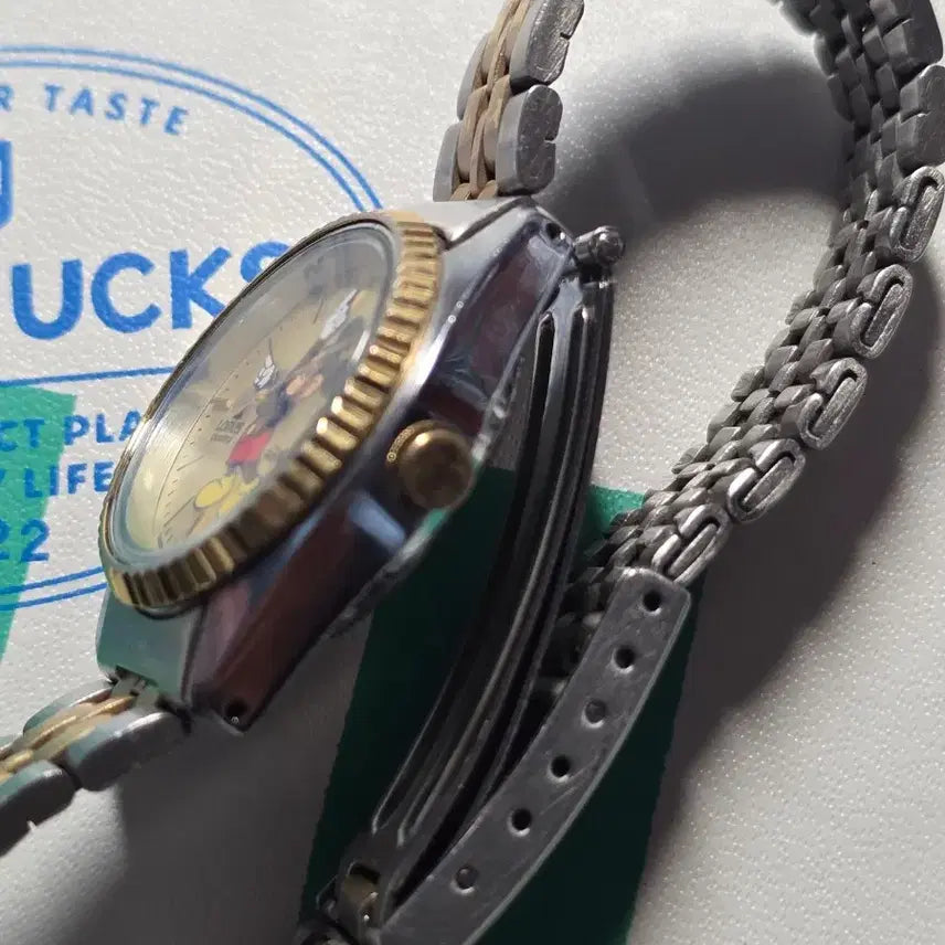 [BUNJANG] Lorus Disney Mickey Mouse Vintage Quartz Watch / 로러스 디즈니 미키 마우스 여성 빈티지 시계 쿼츠 날짜 판매 교환 합니다
