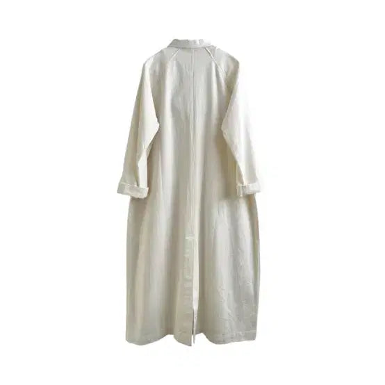 [BUNJANG] Maybebaby Long Trench Coat Ivory / 파보리토 롱트렌치 아이보리 / 메이비베이비, 스무드무드, 프롬비기닝