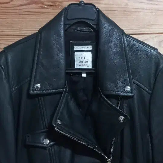[BUNJANG] ZARA Leather Jacket / 자라 양가죽 자켓