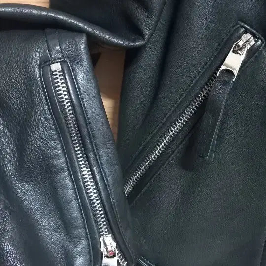[BUNJANG] ZARA Leather Jacket / 자라 양가죽 자켓