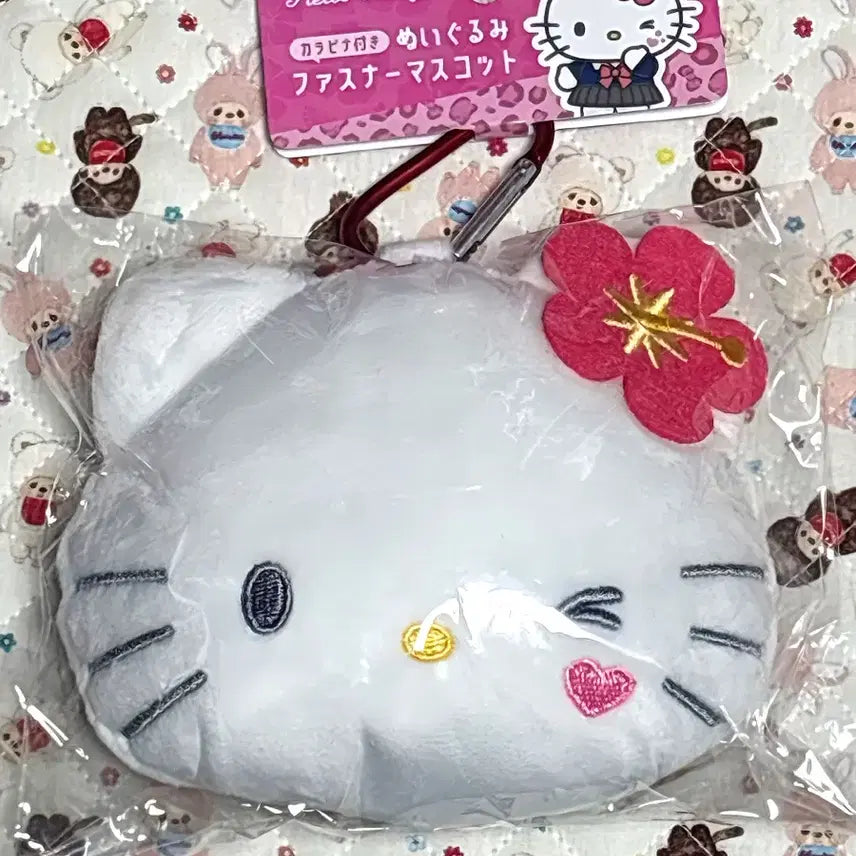 [BUNJANG] Sanrio Hello Kitty Y2K Mini Pouch / 산리오 헬로키티 Y2K 코갸루 미니 파우치 카라비너