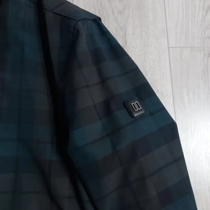 [BUNJANG] Daks Men's Check Pattern Zip-Up Jacket / 닥스 체크 패턴 남성용 집업 자켓100