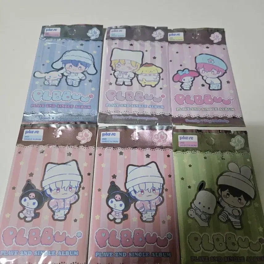 [SOLD OUT] (일괄 6개) 플레이브 플뿌 포카앨범 미개봉