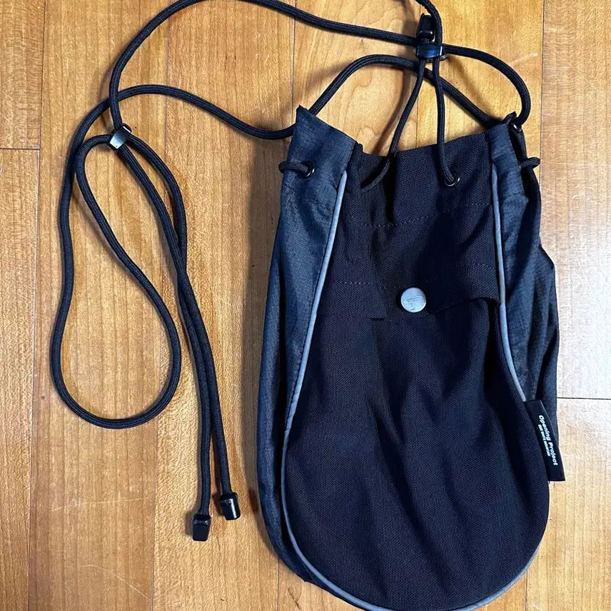 [BUNJANG] Opening Project Black String Bag / Opening Project 블랙 스트링 가방