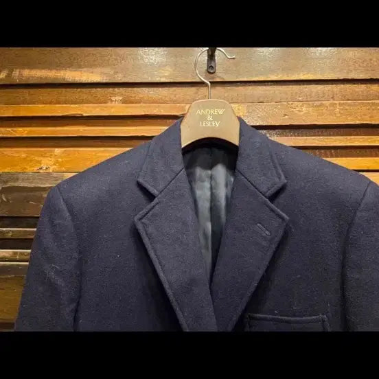 [BUNJANG] New Yorker J.PRESS Navy Flannel Blazer Jacket / 뉴요커 제이프레스 플란넬 네이비 자켓 블레이저