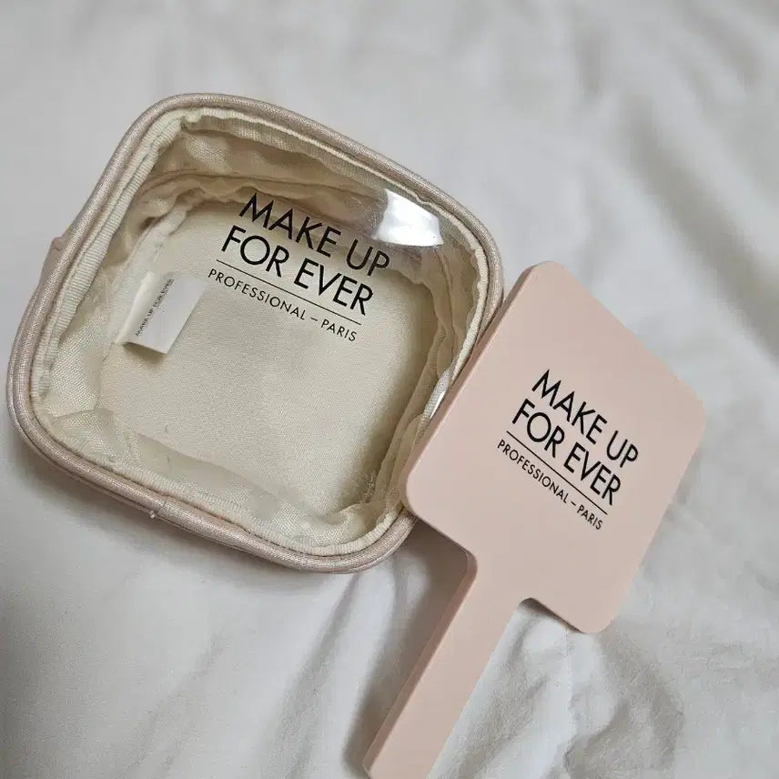 [BUNJANG] Make Up Forever Transparent Pouch Mirror Set / (새제품) 메이크업포에버 투명 파우치 거울 세트