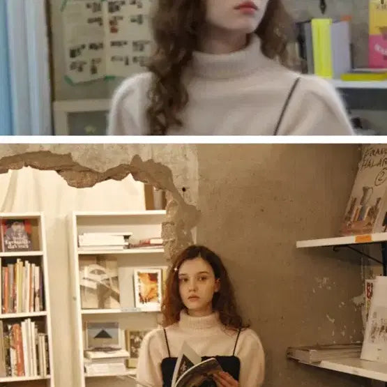 [BUNJANG] Flohm Angora Knit Cream / 새상품 플로움 앙고라니트 크림색상