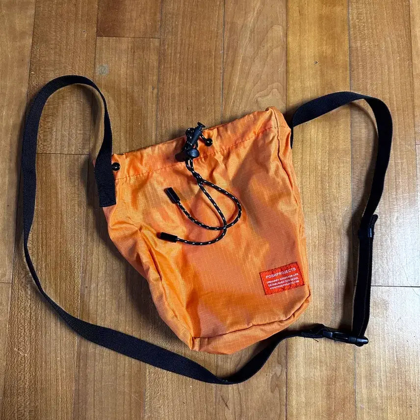 [BUNJANG] Posh Project Orange Shoulder Bag / 포쉬프로젝트 오렌지색 숄더백