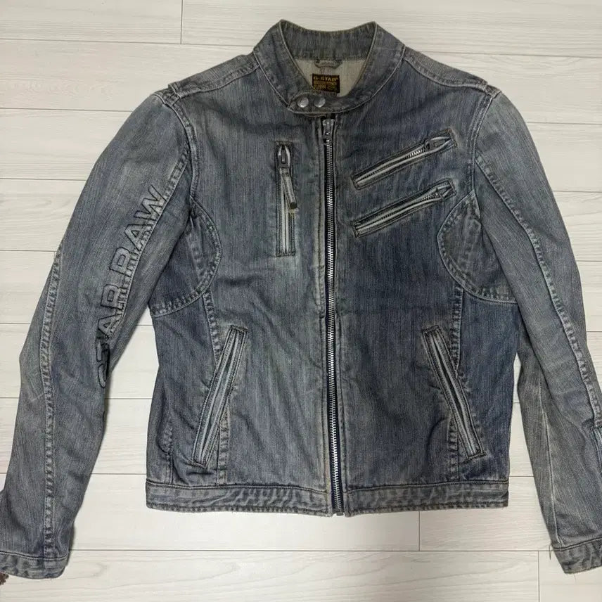 [BUNJANG] G-Star RAW Denim Rider Jacket (Size M) / G-Star RAW 데님 라이더 자켓 m