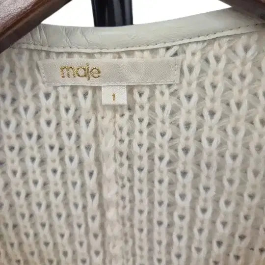 [BUNJANG] Maje Cardigan / 마쥬 maje 알파카 모헤어 양가죽 가디건