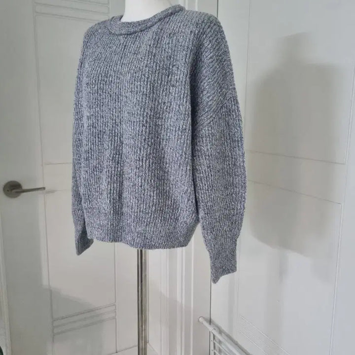 [BUNJANG] On&On Semi-Crop Knit Sweater 55 / (상태최상) 온애온 세미크롭 니트 스웨터 55