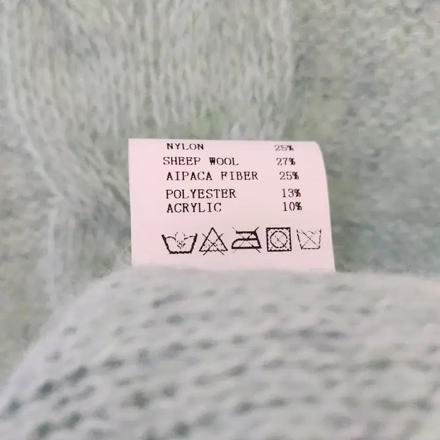 [BUNJANG] Alpaca Wool Knit Top / 알파카 퍼프소매 울 니트 / 봄신상 페미닌 고급 꽈배기 케이블 이너 반팔