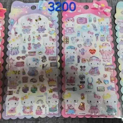 [BUNJANG] Sanrio Bonbon Drop 3D Crystal Sticker / 최저가) 산리오 봉봉드롭 유리알 3D 스티커 헬로키티 한교동