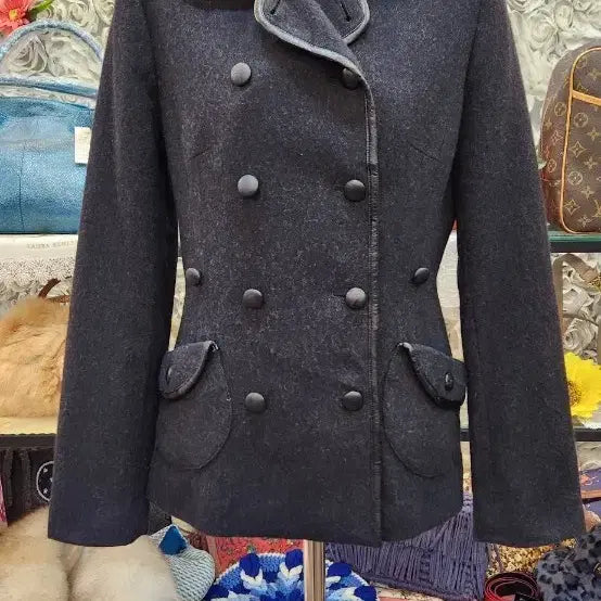 [BUNJANG] COMME CA ISM Angora Cashmere Jacket (Size 55-66) / COMME CA ISM 모 + 앙고라 + 캐시미어 자켓 (55 66)