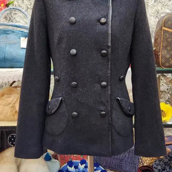 [BUNJANG] COMME CA ISM Angora Cashmere Jacket (Size 55-66) / COMME CA ISM 모 + 앙고라 + 캐시미어 자켓 (55 66)