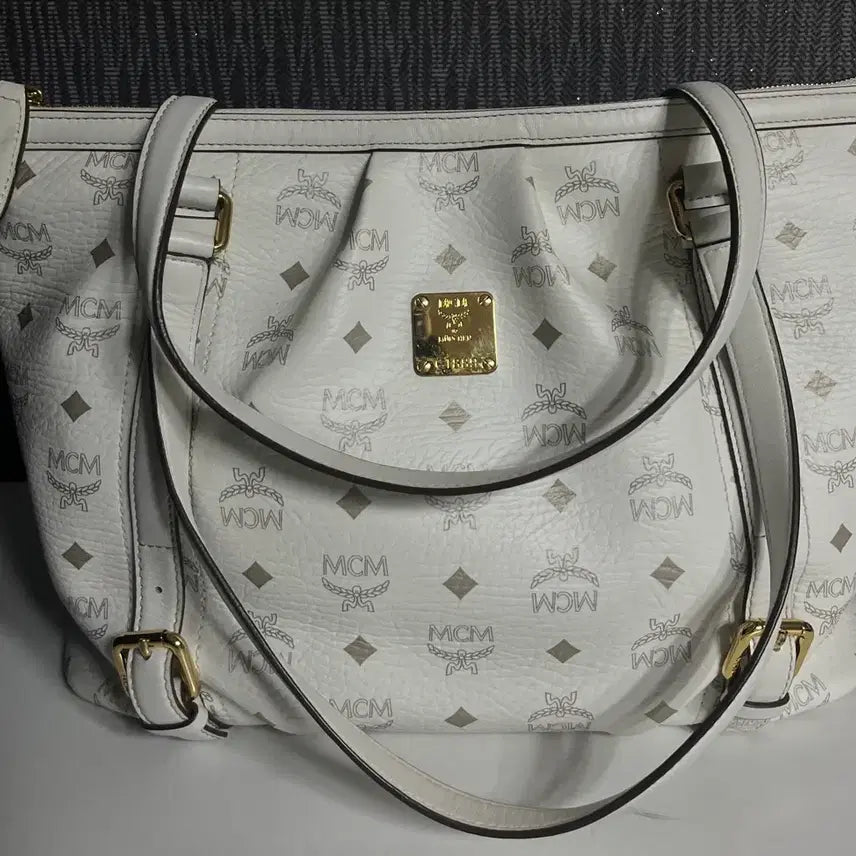 [BUNJANG] MCM Bag White / mcm가방 화이트