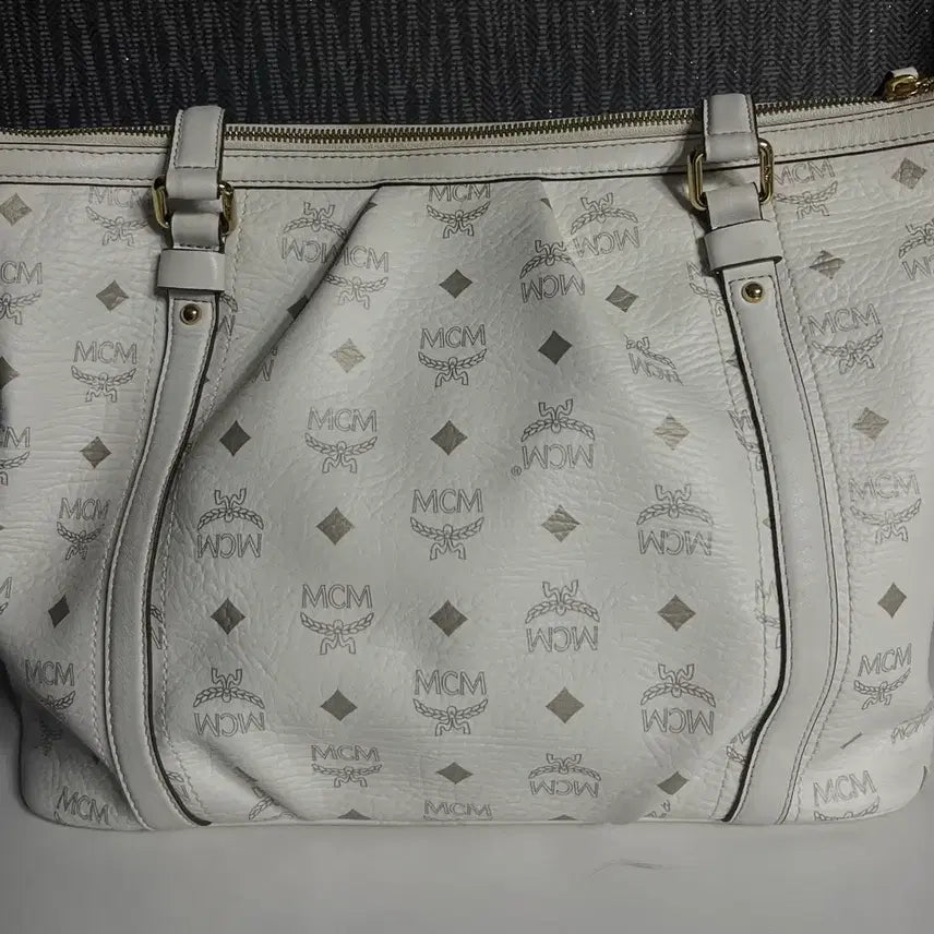 [BUNJANG] MCM Bag White / mcm가방 화이트