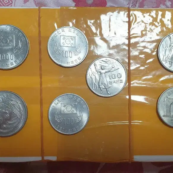 [BUNJANG] Commemorative Coins Bundle Set / 100원 1000원 기념주화 7개 일괄 또는 개별 판매합니다(가격내림)