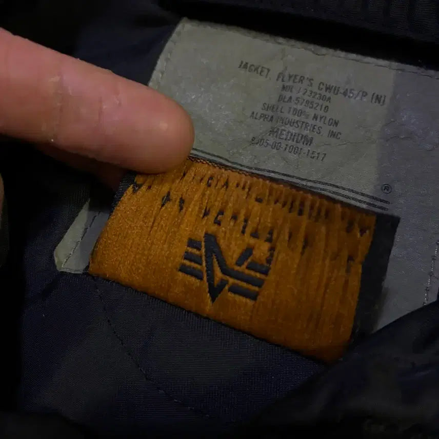 [BUNJANG] US Air Force Alpha Jacket / 오리지날 미국제도 미공군 알파사 민수용 자켓 95
