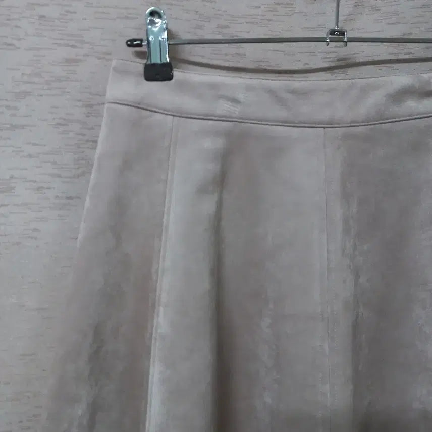 [BUNJANG] H&M Pink Suede Skirt / B2-25/H&M 핑크 스웨이드 스커트 여성