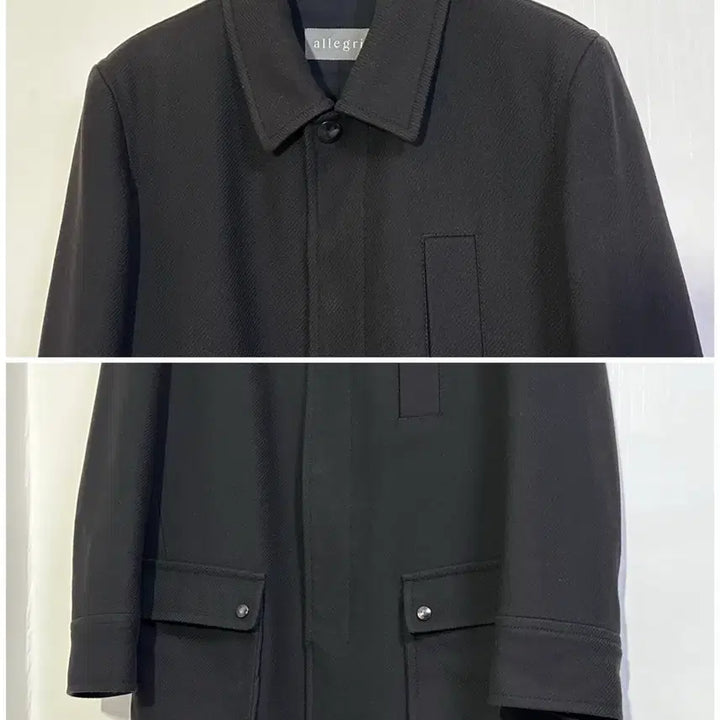 [BUNJANG] Allegri Cashmere Blend Balmacaan Coat Dark Brown 48 / 알레그리 캐시미어 블렌드 발마칸코트 48/다크브라운