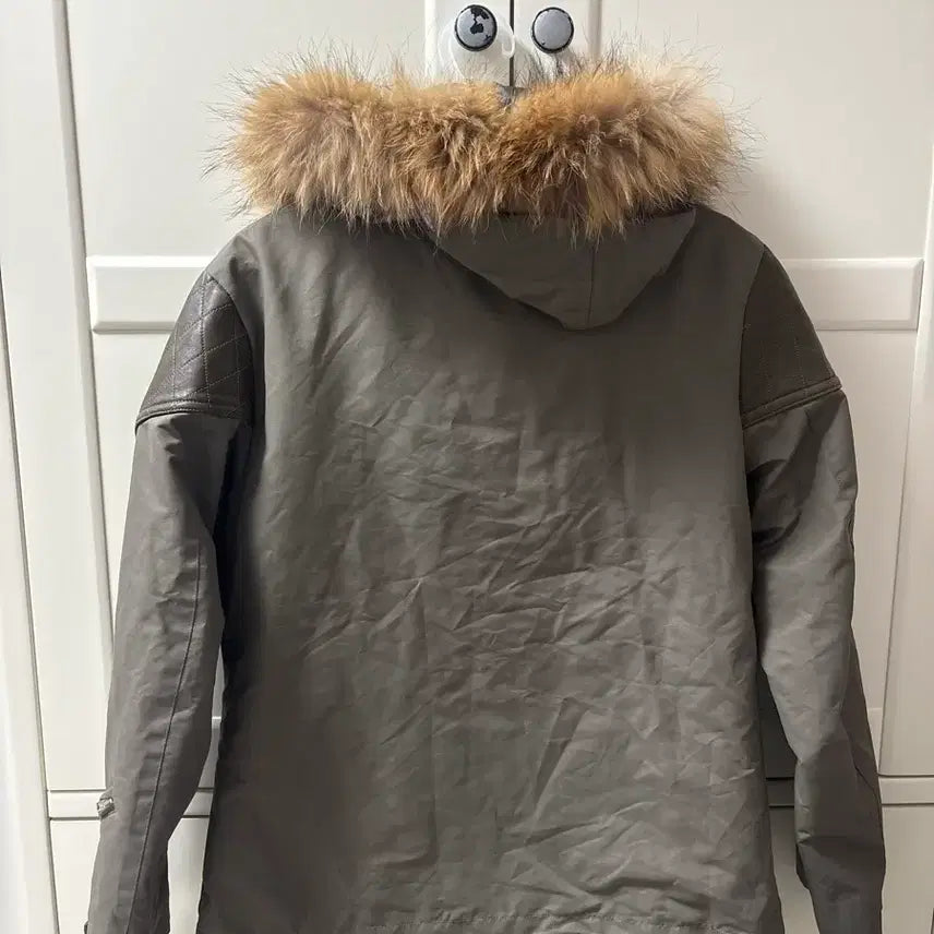 [BUNJANG] Vintage Fur Parka Jacket / 빈티지 털 야상