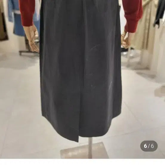 [BUNJANG] On&On Belted A-Line Skirt / 온앤온 면 벨티드 A라인 스커트