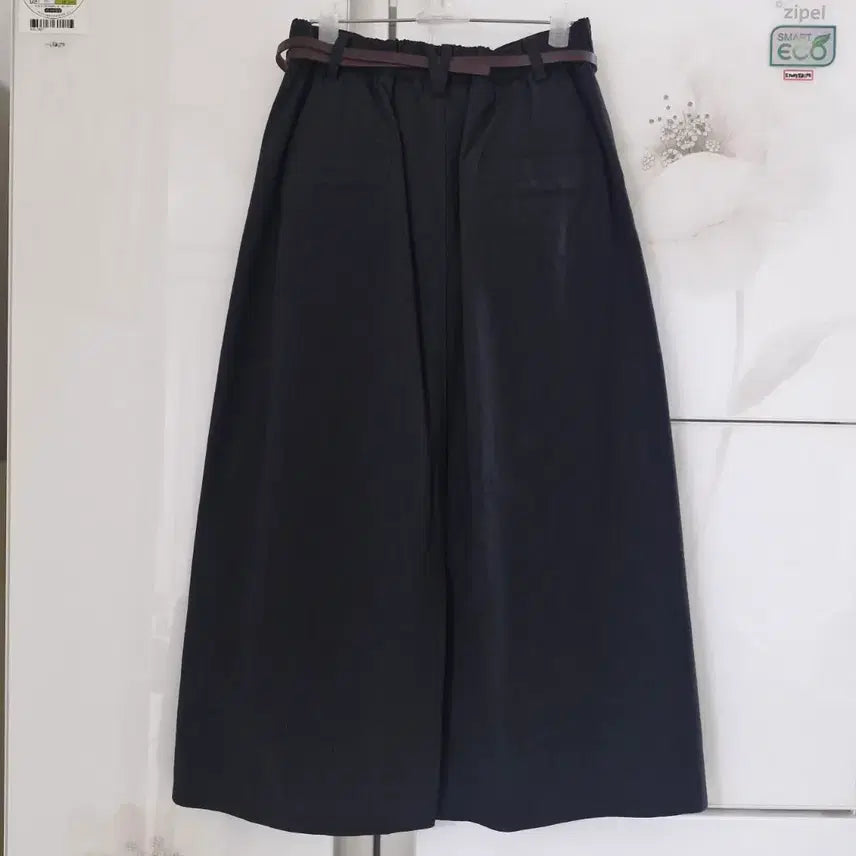 [BUNJANG] On&On Belted A-Line Skirt / 온앤온 면 벨티드 A라인 스커트