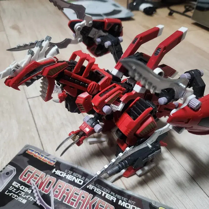 [BUNJANG] Takara Tomy HMM Zoids Geno Breaker Raven Version Model Kit / 타카라토미 HMM 조이드 제노브레이커 레이븐버전
