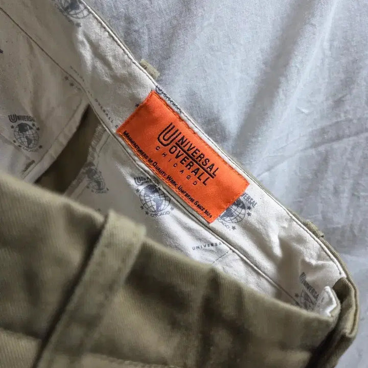 [BUNJANG] Universal Overall Chino Pants 34 Khaki / 유니버셜오버롤 치노 팬츠 34