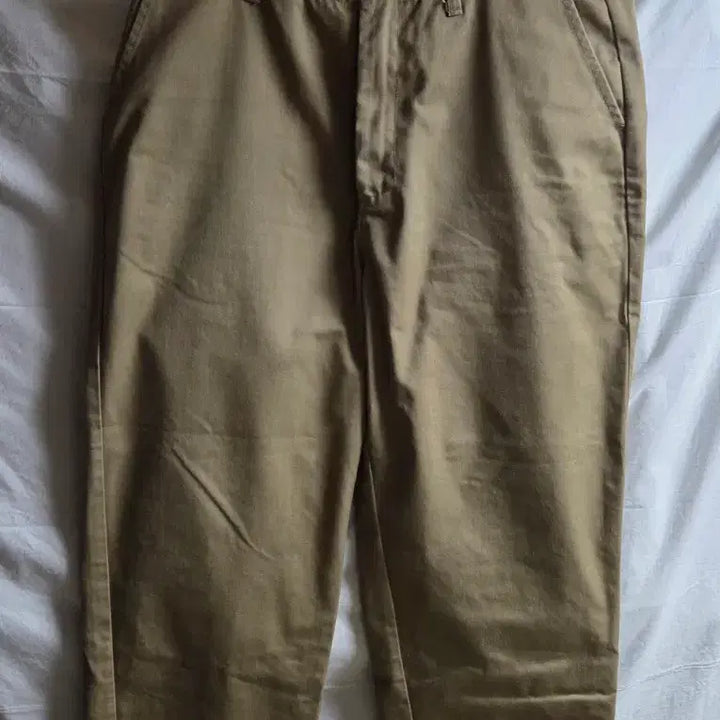 [BUNJANG] Universal Overall Chino Pants 34 Khaki / 유니버셜오버롤 치노 팬츠 34
