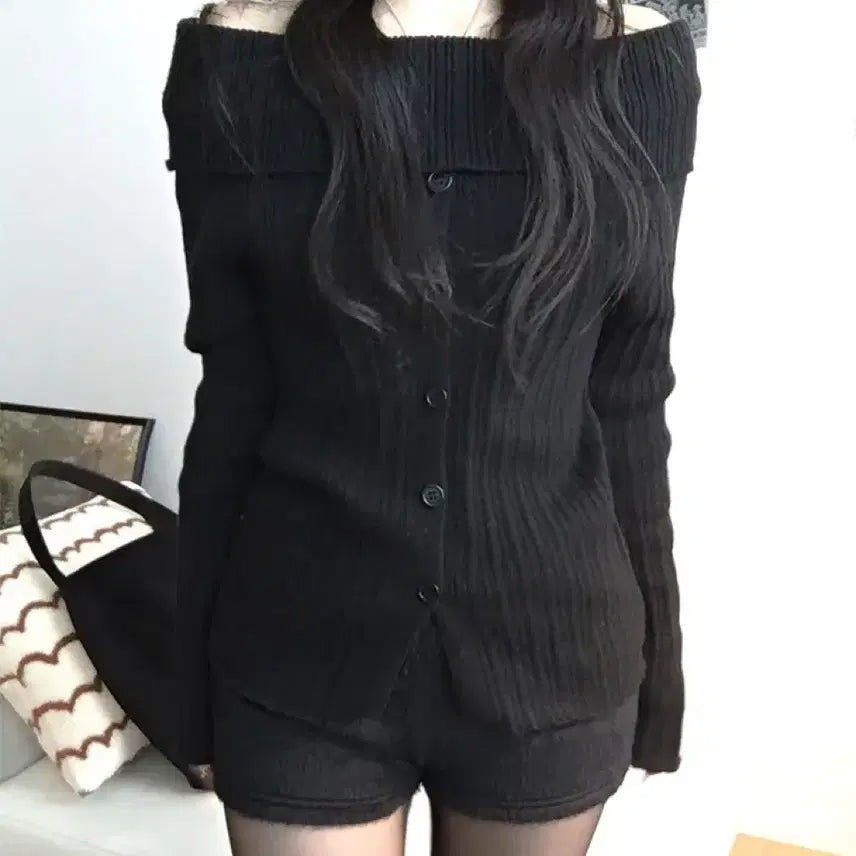 [BUNJANG] Ablie Off-Shoulder Top / 에이블리 오프숄더