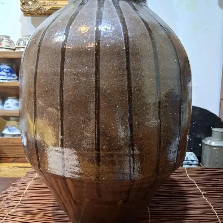 [BUNJANG] Ceramic Tea Jar / 장유.천목 차물항아리 or 산차대형차호