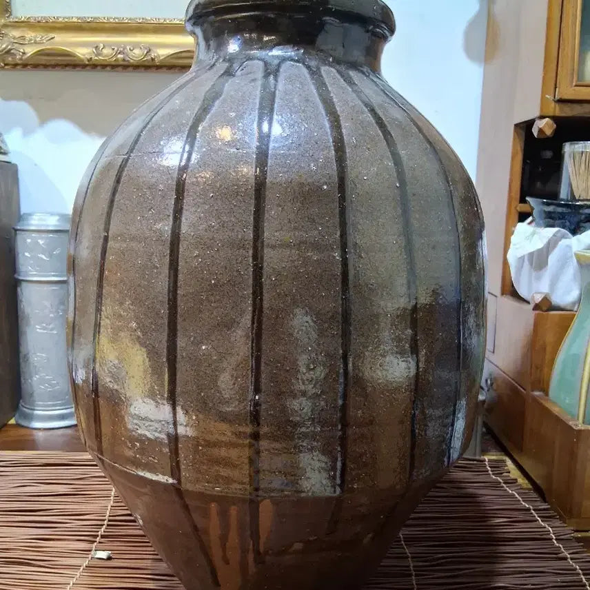 [BUNJANG] Ceramic Tea Jar / 장유.천목 차물항아리 or 산차대형차호