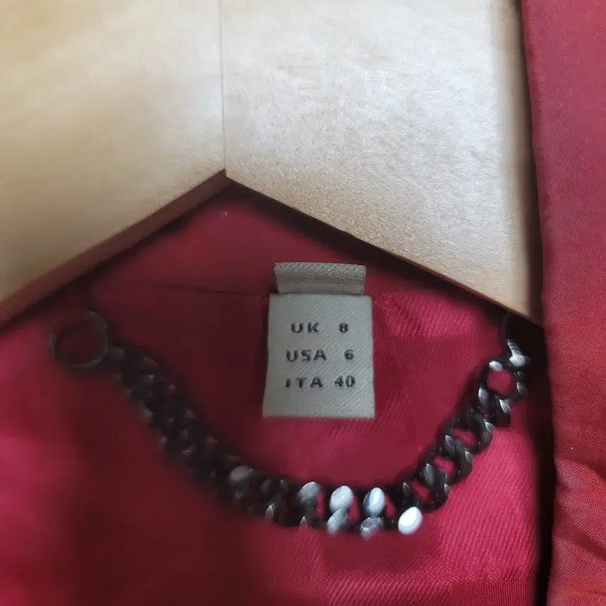 [BUNJANG] Burberry Red Trench Coat UK8 / 버버리 레드 트렌치 코트 여성용.uk8