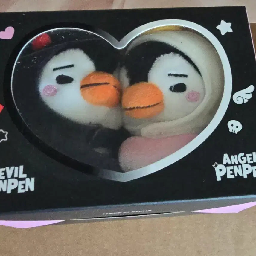 [BUNJANG] PengPeng Devil & Angel Doll Set / 펭펭이 데빌&엔젤  인형 세트