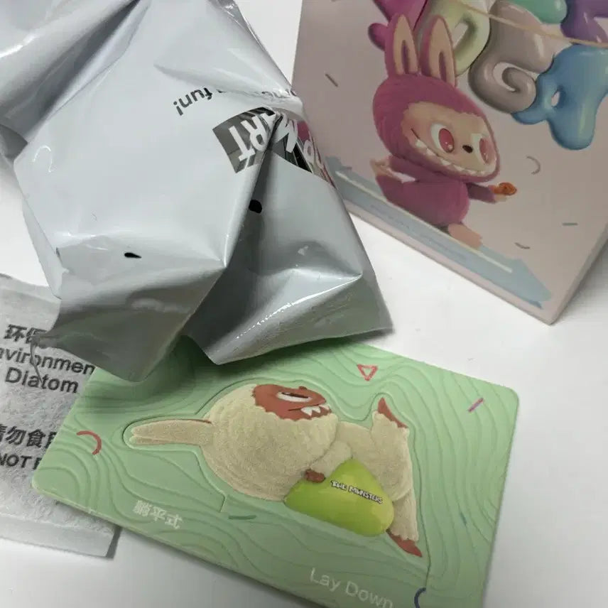 [BUNJANG] Popmart Labubu Yoga Lay Down Figure / 팝마트 라부부 요가 벌러덩 lay down 미개봉 팝니다