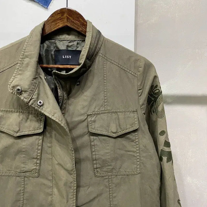 [BUNJANG] Unbranded Women's Military Field Long Jacket / (85) 리스트 여성 밀리터리 캐주얼 필드 롱 야상 자켓