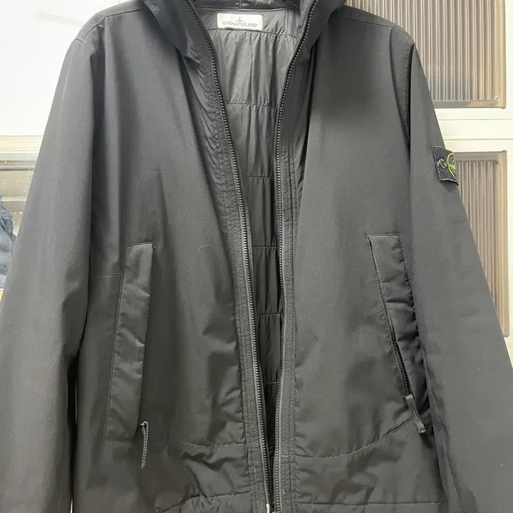 [BUNJANG] Stone Island Softshell Primaloft Padded Jacket Black Large / 스톤아일랜드 소프트쉘 프리마로프트 패딩점퍼 731541627 V0029