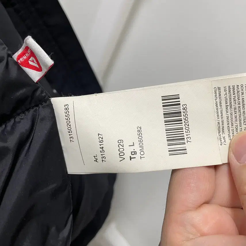 [BUNJANG] Stone Island Softshell Primaloft Padded Jacket Black Large / 스톤아일랜드 소프트쉘 프리마로프트 패딩점퍼 731541627 V0029