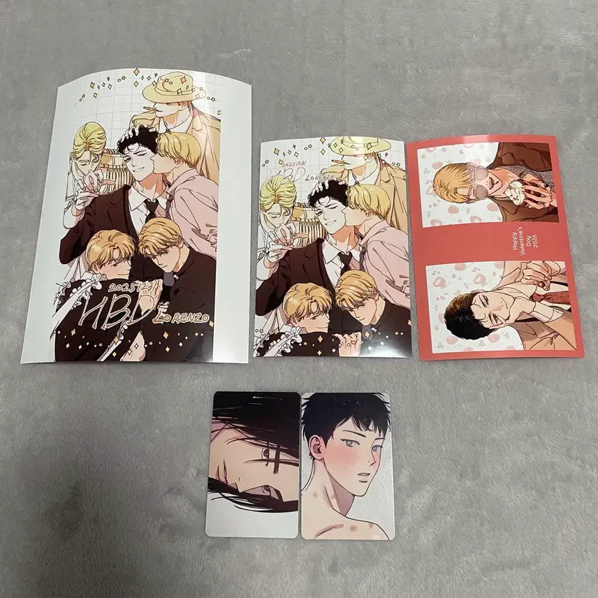 [BUNJANG] BL Manhwa Collection Photocard Bundle Set / 봄툰 레진 미스터블루 컬렉션 포카 배드 애플 프박 프린팅박스 bl 비엘