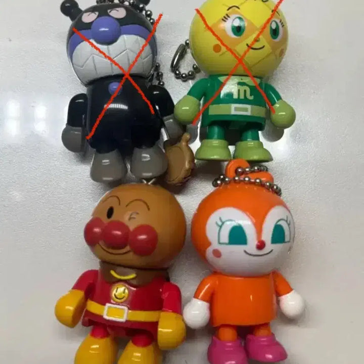 [BUNJANG] Anpanman Gacha Figure Bundle Set / 호빵맨 가챠 딱딱이 호빵맨 메론빵맨 짤랑이 세균이 빵딱딱이 일괄 급처