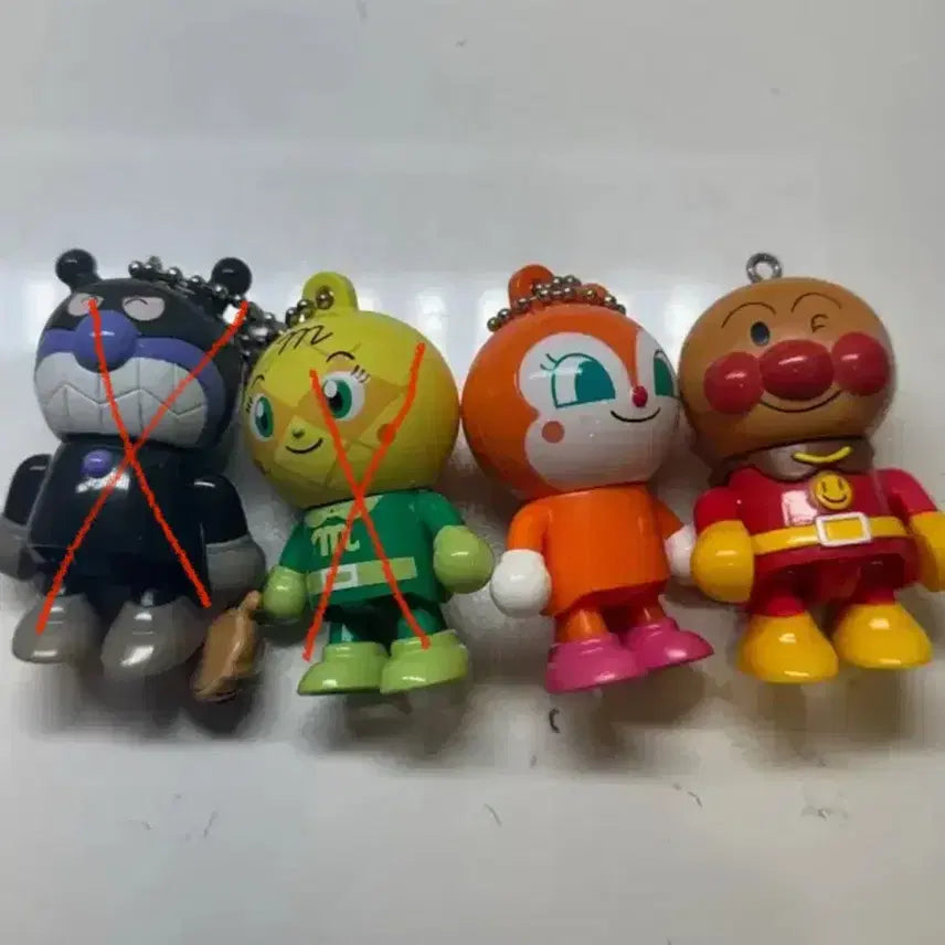 [BUNJANG] Anpanman Gacha Figure Bundle Set / 호빵맨 가챠 딱딱이 호빵맨 메론빵맨 짤랑이 세균이 빵딱딱이 일괄 급처