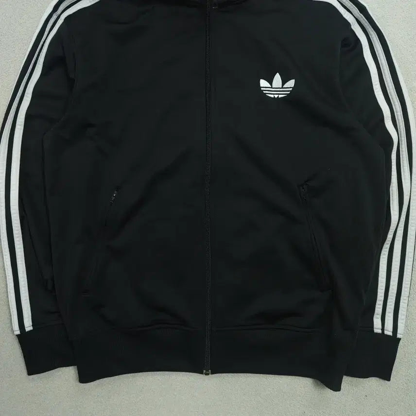 [BUNJANG] Adidas Firebird Black Jacket / 아디다스 파이어버드 110 블랙