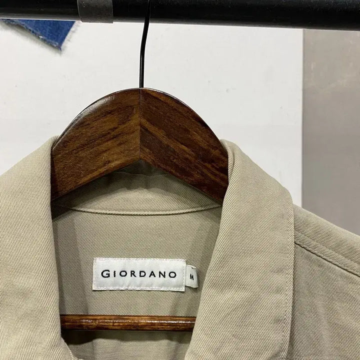 [BUNJANG] Giordano Casual Basic Multi-Pocket Work Jacket / (100) 지오다노 캐주얼 베이직 멀티포켓 셔츠 워크자켓